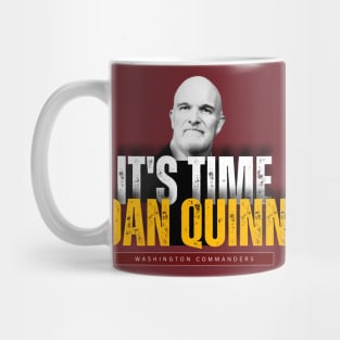 IT'S TIME DAN QUINN WASHINGTON COMMANDERS Mug